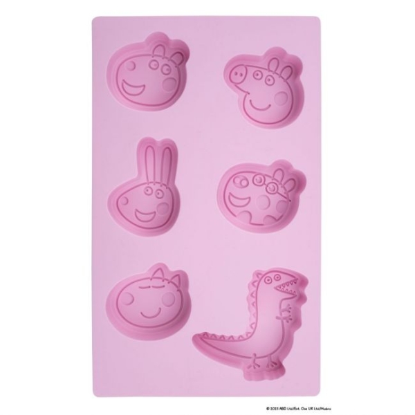 Silicone Mould - Peppa Pig & Friends